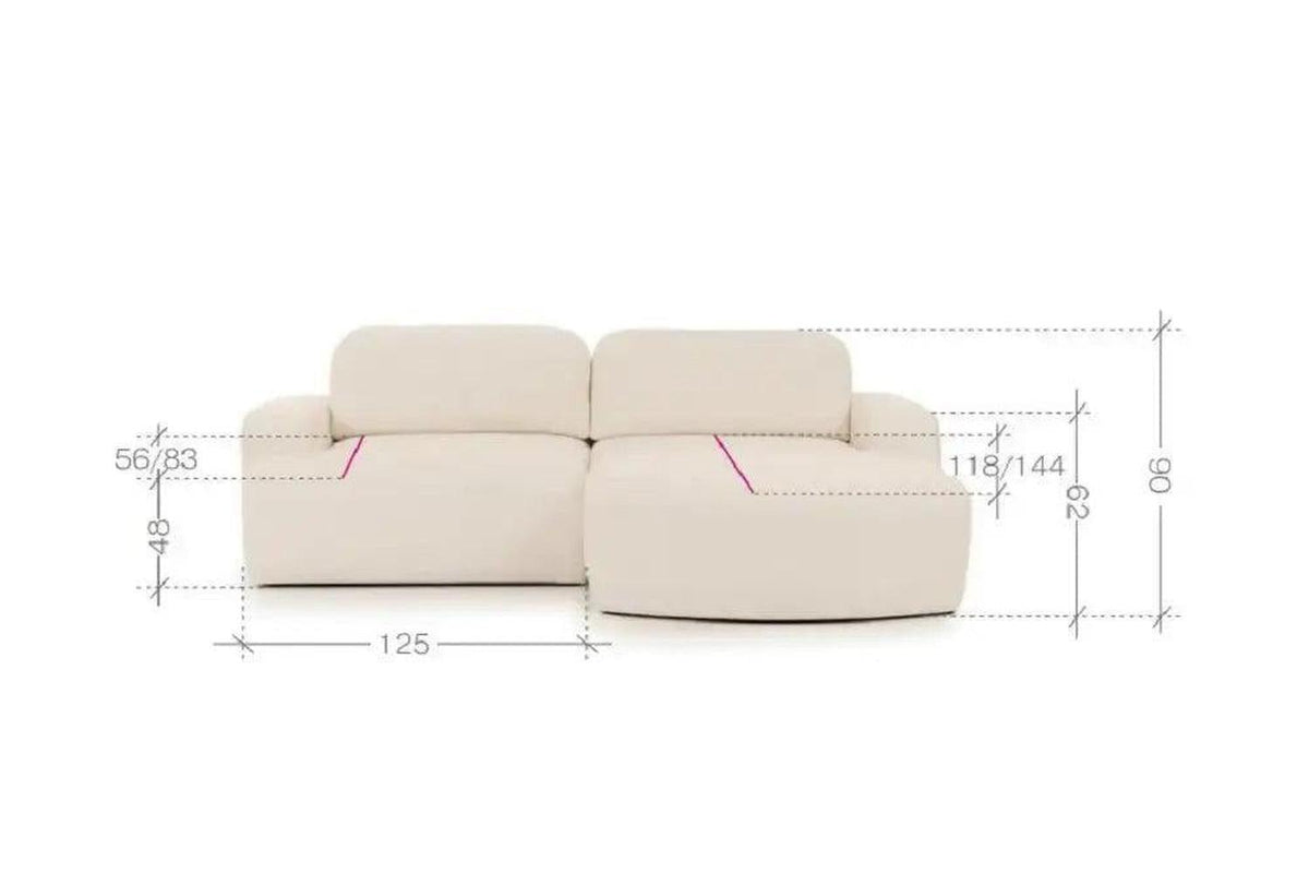 Dover Corner Sofa Bed With Storage