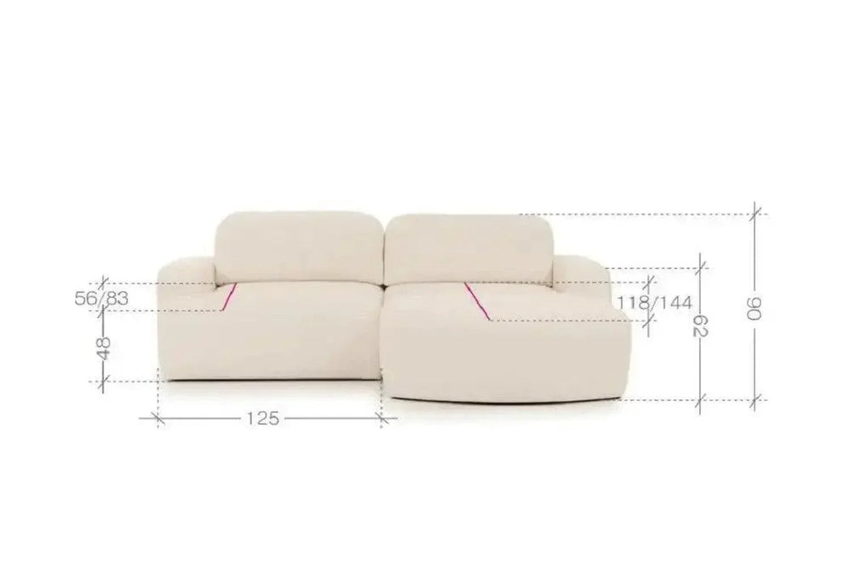 Dover Corner Sofa Bed With Storage