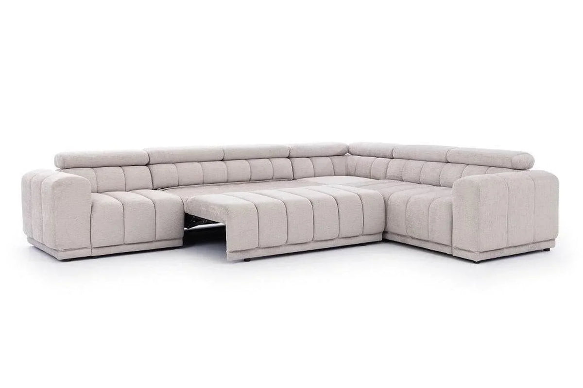 Augusto XL Corner Sofa Bed with Storage