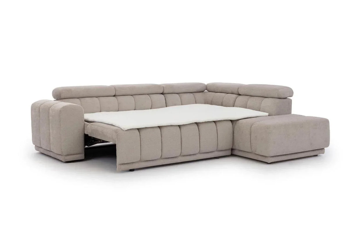 Augusto L Corner Sofa Bed With Storage