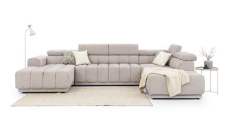 Augusto U Shape Corner Sofa Bed with Storage