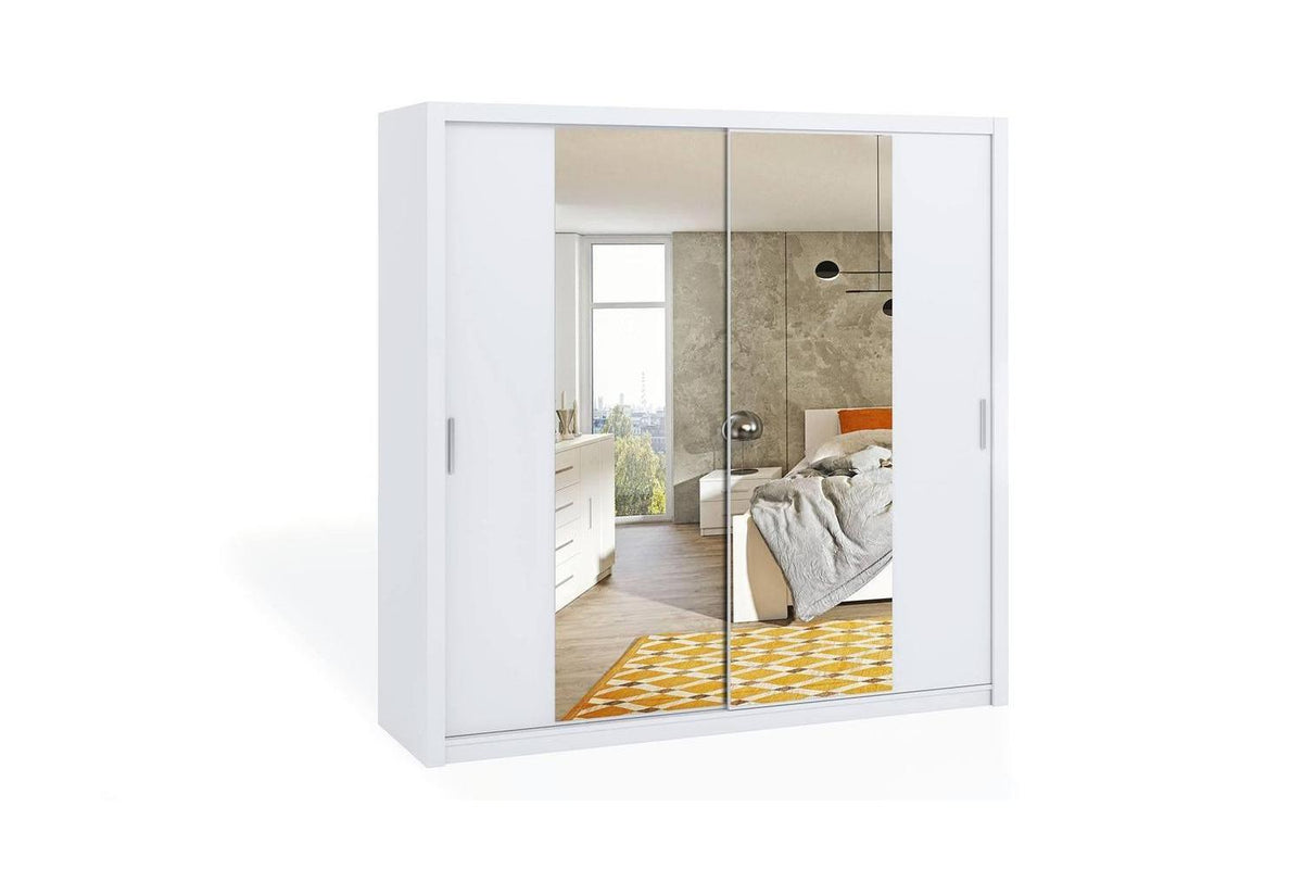 Bono Sliding Wardrobe With Mirror 220