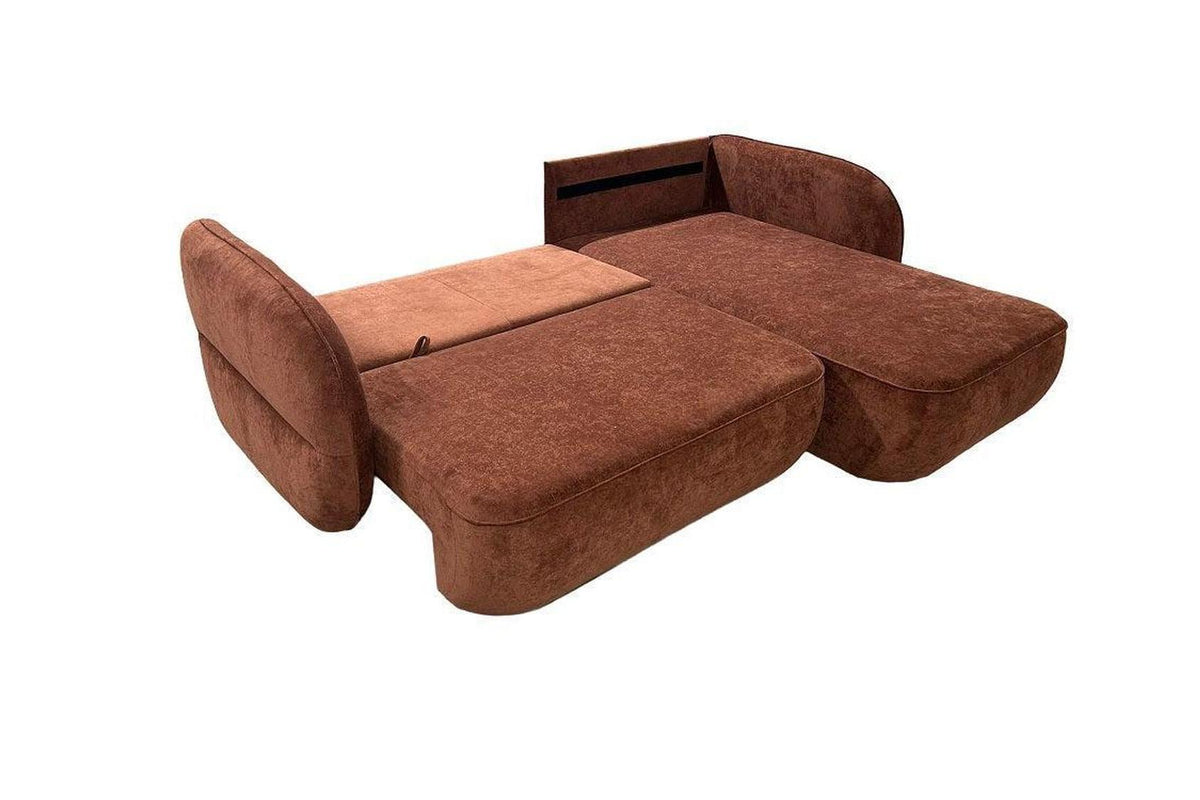 Balto Corner Sofa Bed With Storage