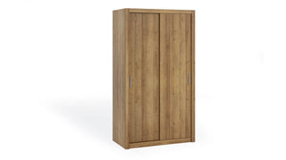 Bono Wardrobe 120 Golden Oak - Msofas LTD