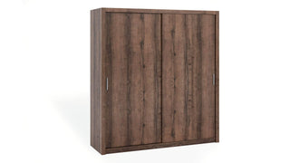 Bono Wardrobe 220 Monastery Oak - Msofas LTD