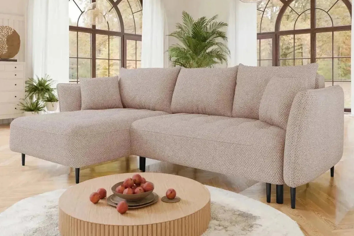 Baro Corner Sofa Bed With Storage