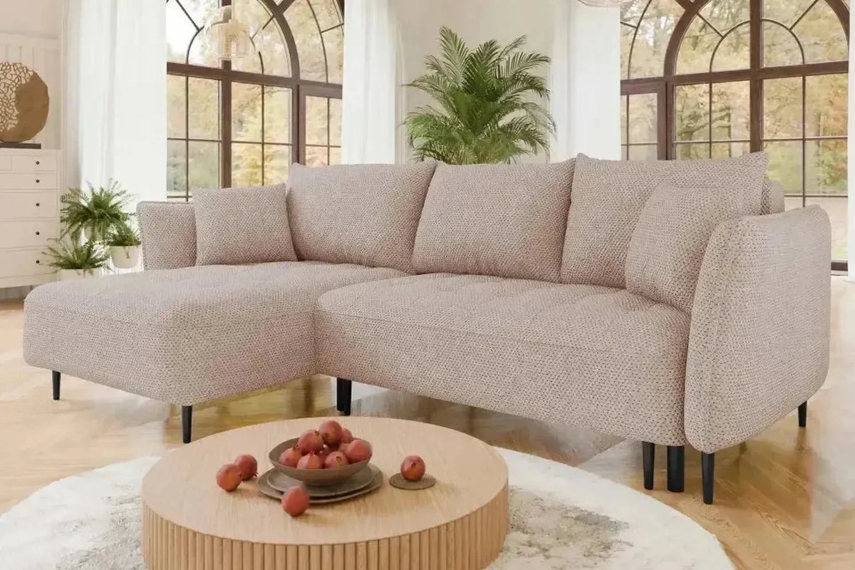 Baro Corner Sofa Bed With Storage