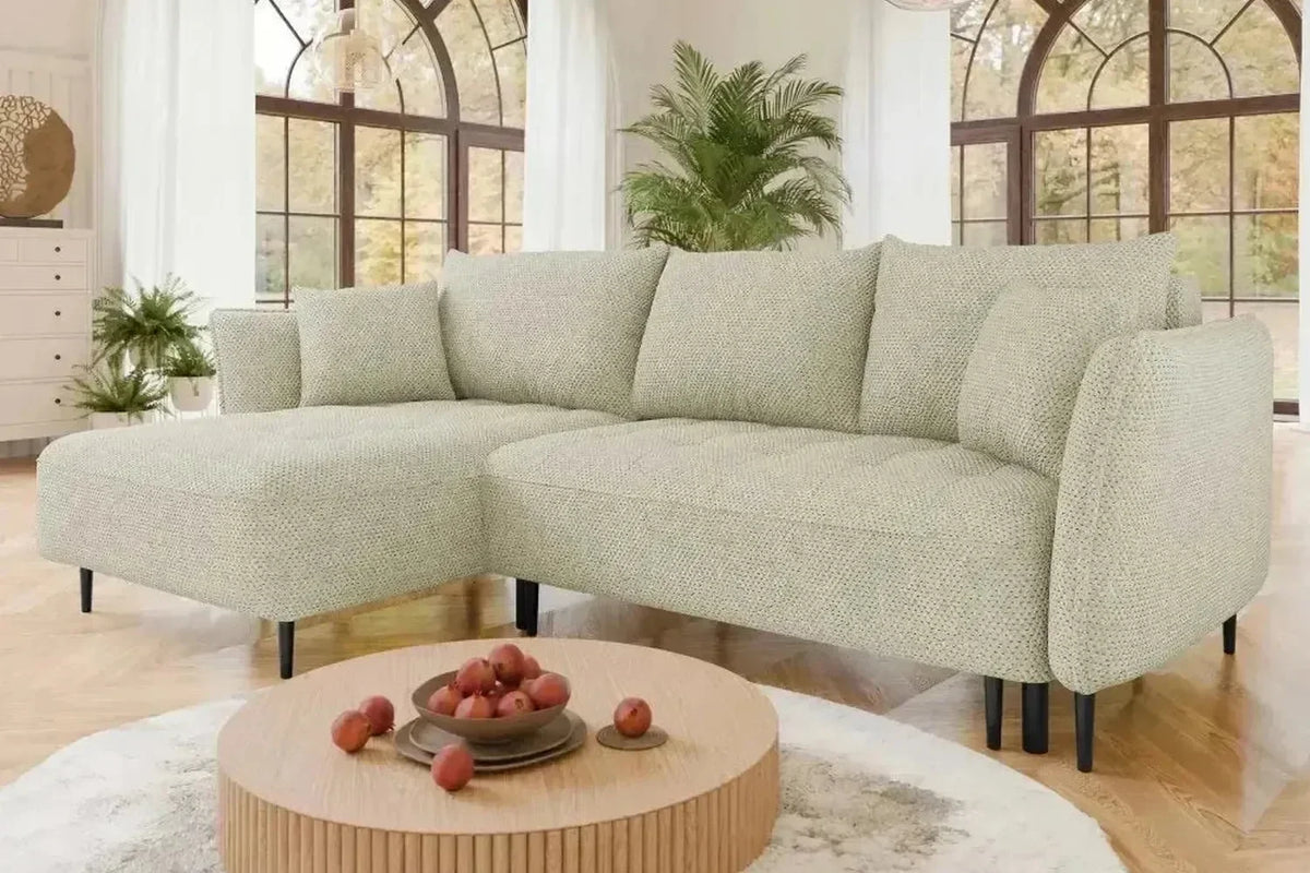 Baro Corner Sofa Bed With Storage