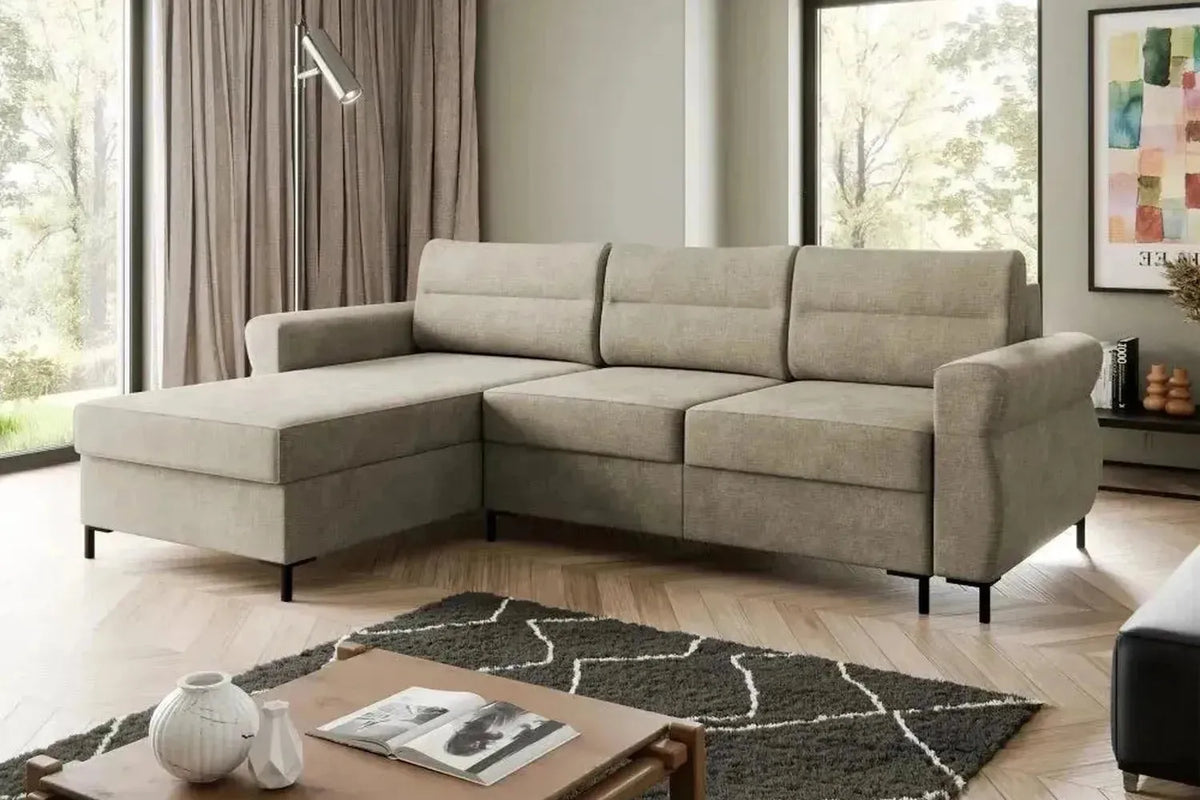 Berne Corner Sofa Bed With Storage