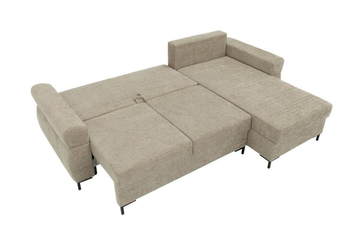 Berne Corner Sofa Bed With Storage