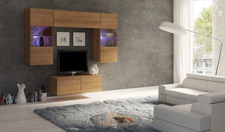 Cala Hanging Glass Cabinet Fast Delivery - Msofas LTD