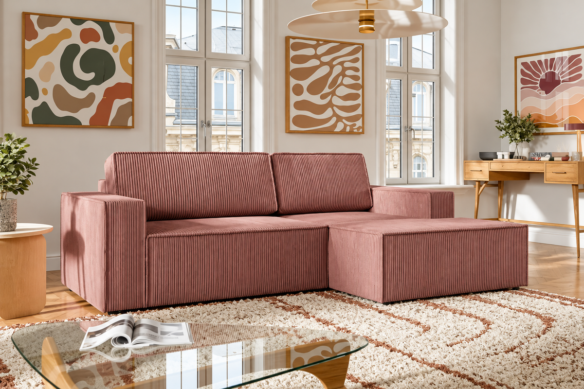 Comi Corner Sofa Bed With Storage