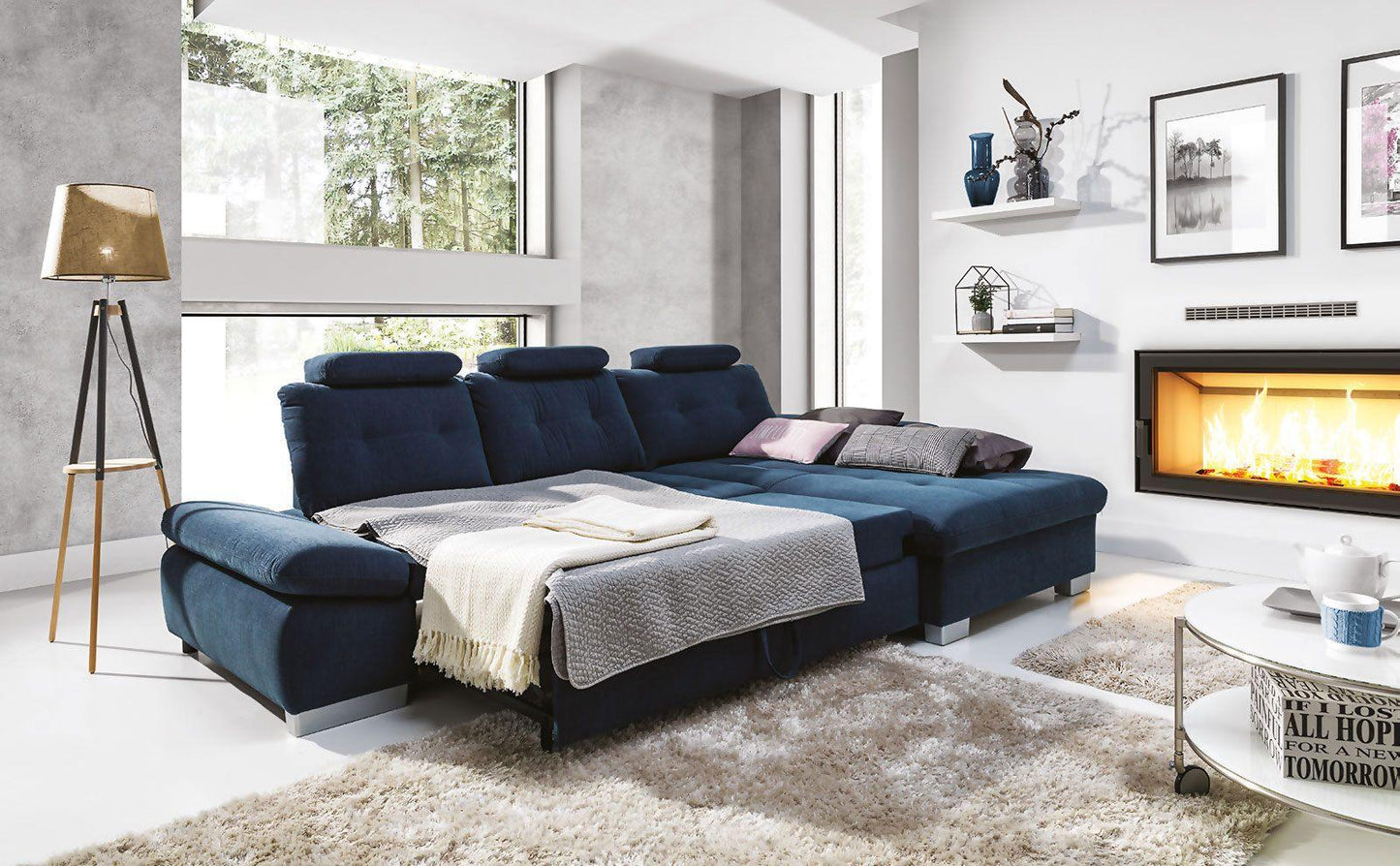 Cremona Corner Sofa Bed