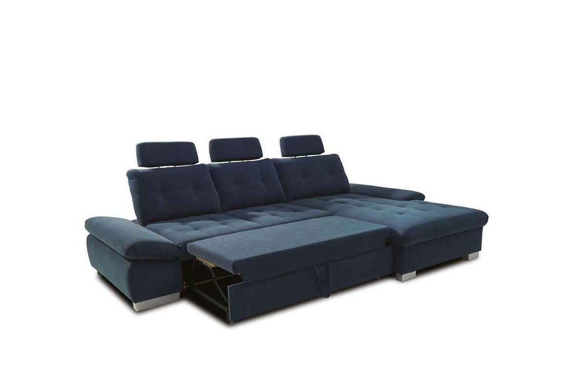 Cremona Express Delivery Corner Sofa Bed With Storage Zoya 15