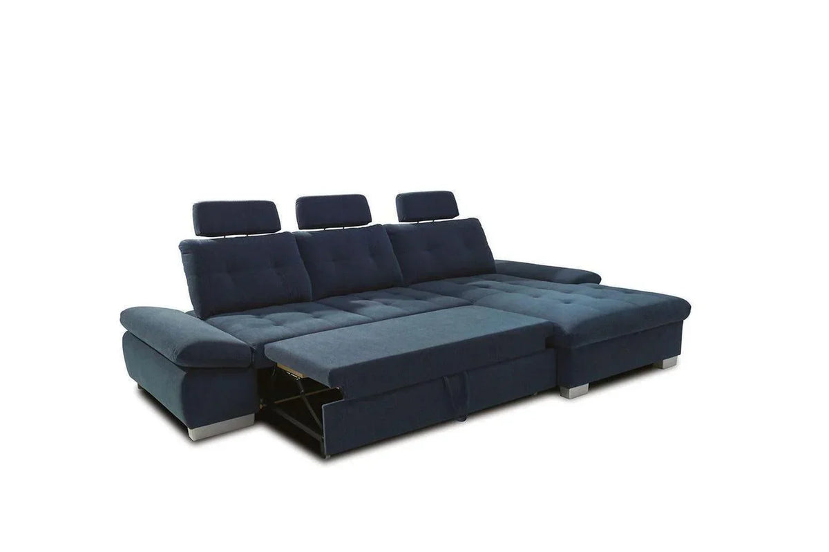 Cremona Express Delivery Corner Sofa Bed With Storage Zoya 15