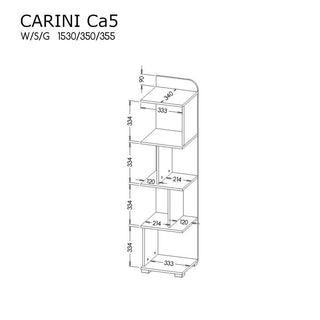 Carini Bookshelf 35 - Msofas LTD