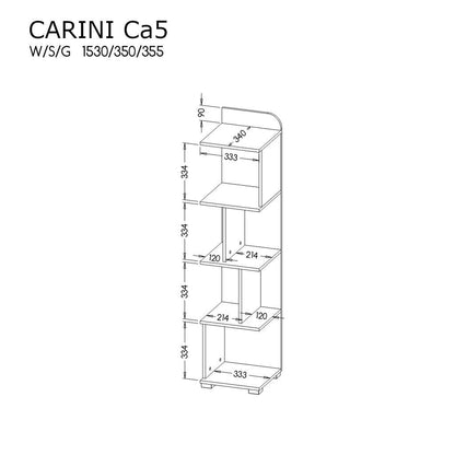 Carini Bookshelf 35