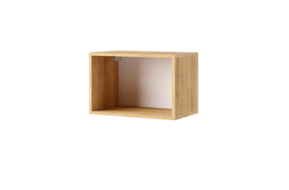 Cala Golden Oak Hanging Open Cabinet 50 - Msofas LTD