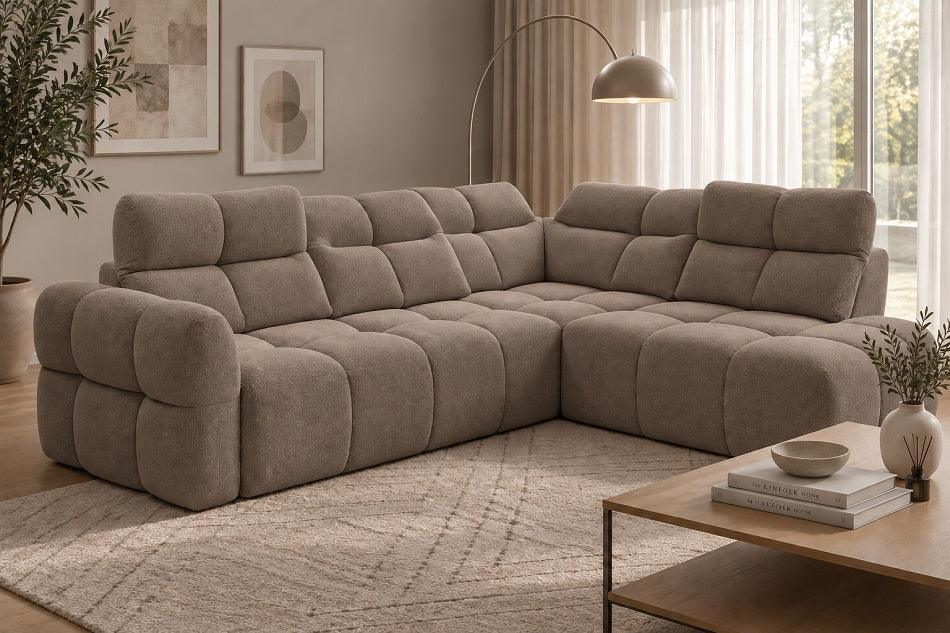 Calma Express Delivery Corner Sofa Kensington Nutmeg