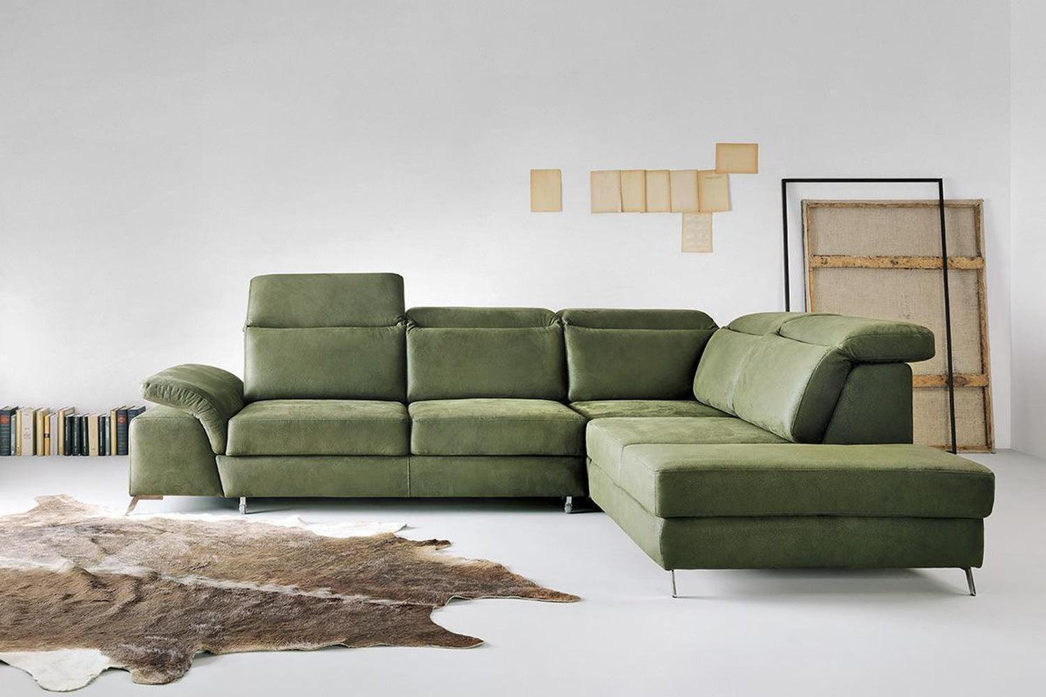 Calvaro Corner Sofa Bed With Storage