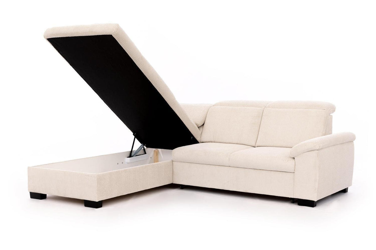 Carboni Corner Sofa Bed With Storage