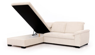 Carboni Corner Sofa Bed with Storage
