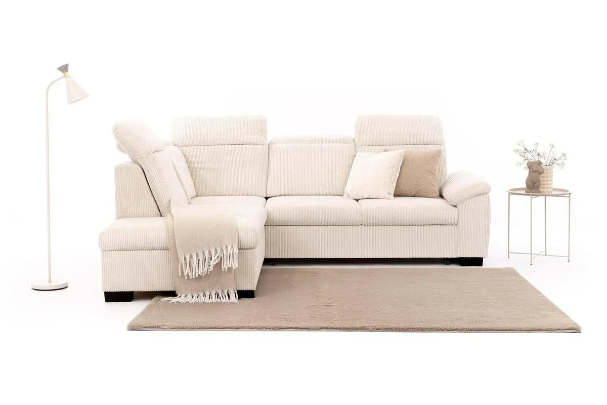 Carboni Corner Sofa Bed With Storage