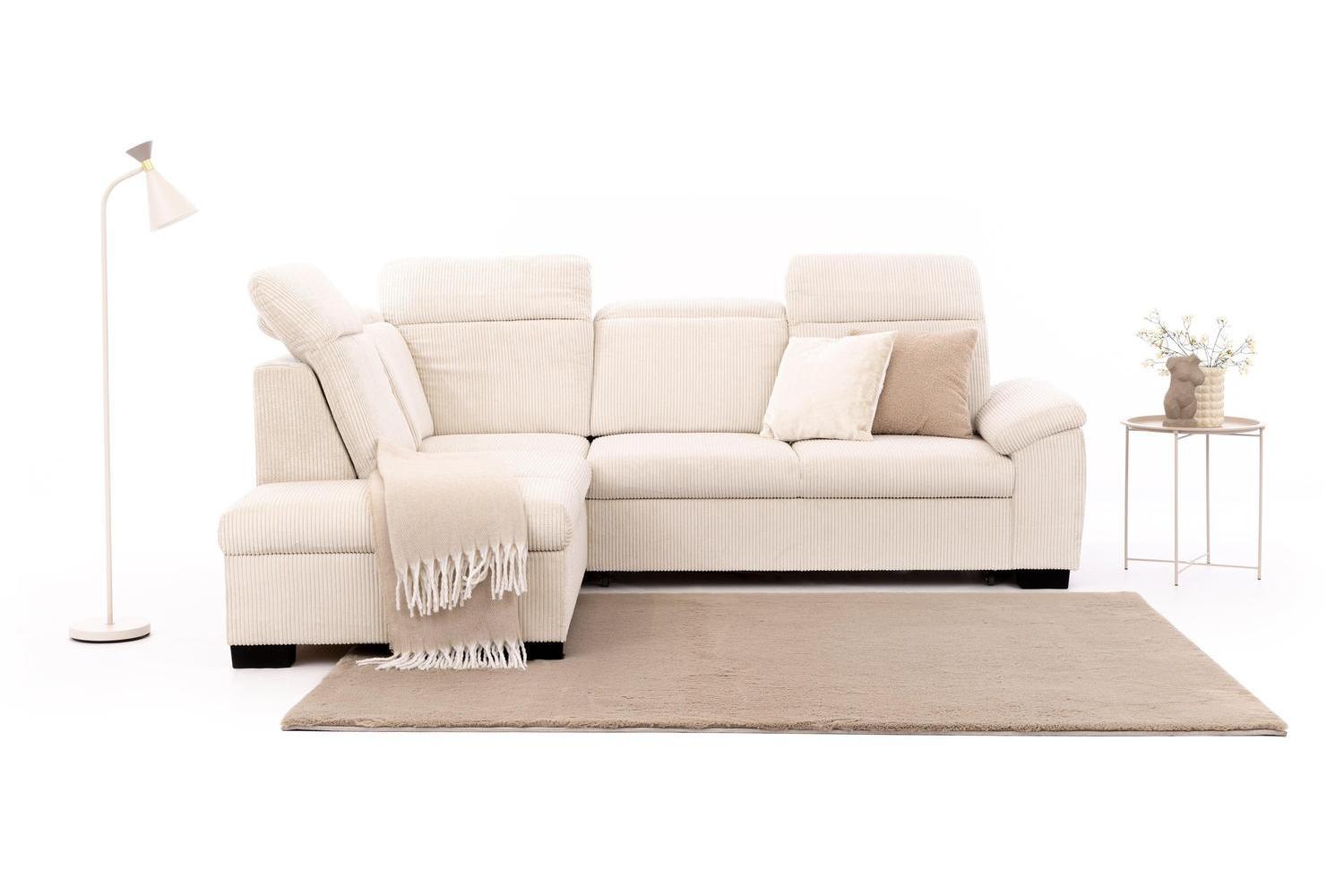 Carboni Corner Sofa Bed With Storage