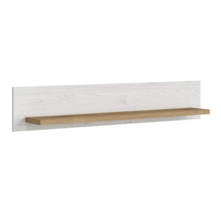 Celesto Shelf in White and Oak - Msofas LTD