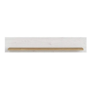 Celesto Shelf in White and Oak - Msofas LTD