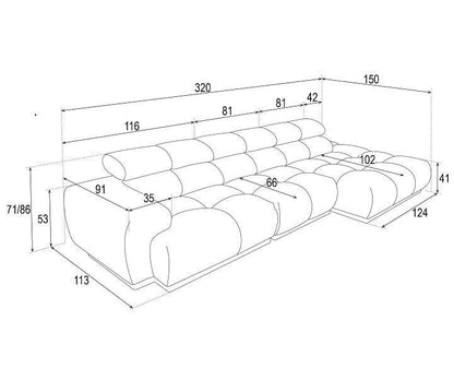 Chani Corner Sofa