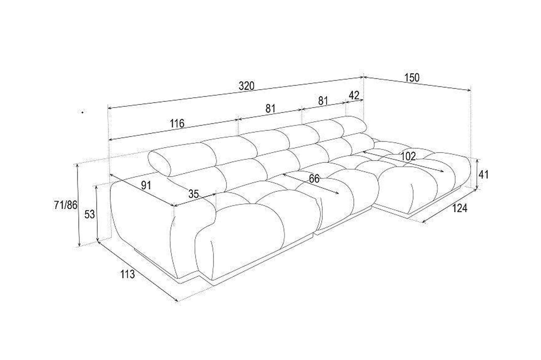 Chani Corner Sofa Pr2