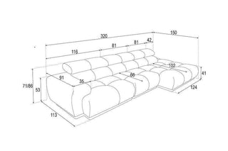 Chani Corner Sofa Pr2