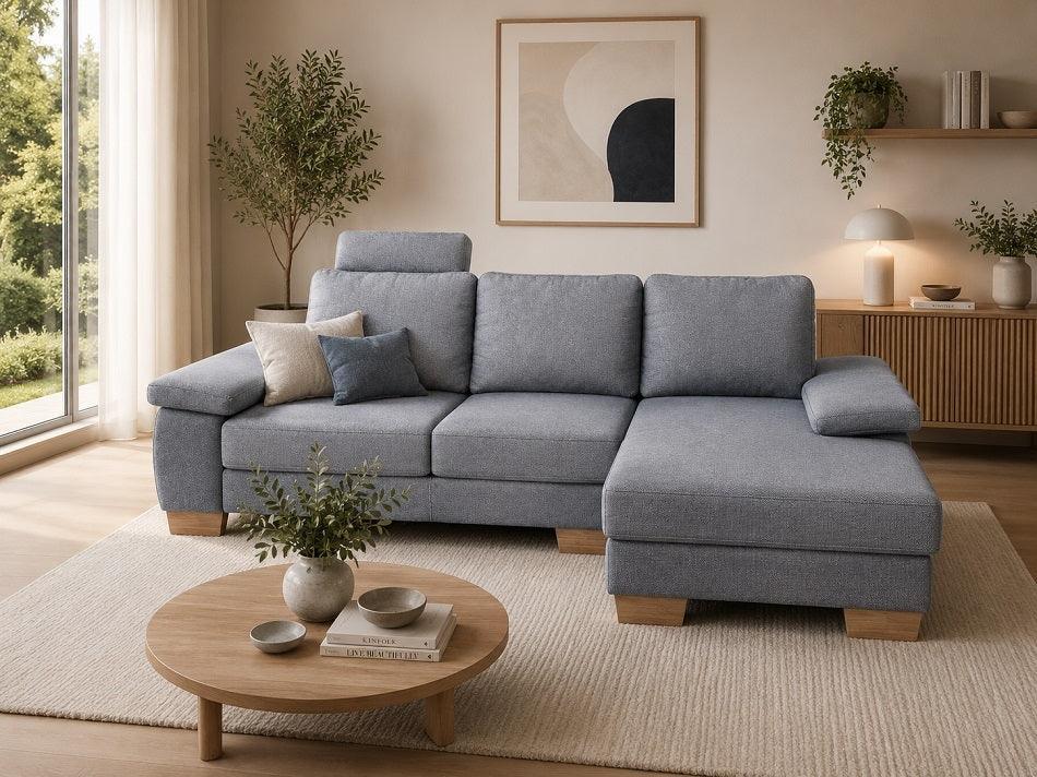 Chivas 1 Corner Sofa Bed With Storage