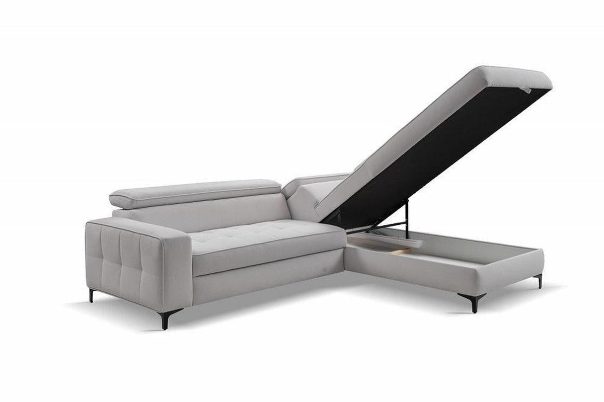 Nala Corner Sofa Bed With Storage