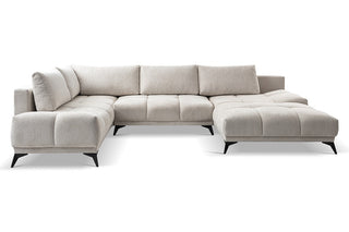 Felipe U Shape Corner Sofa Bed with Storage