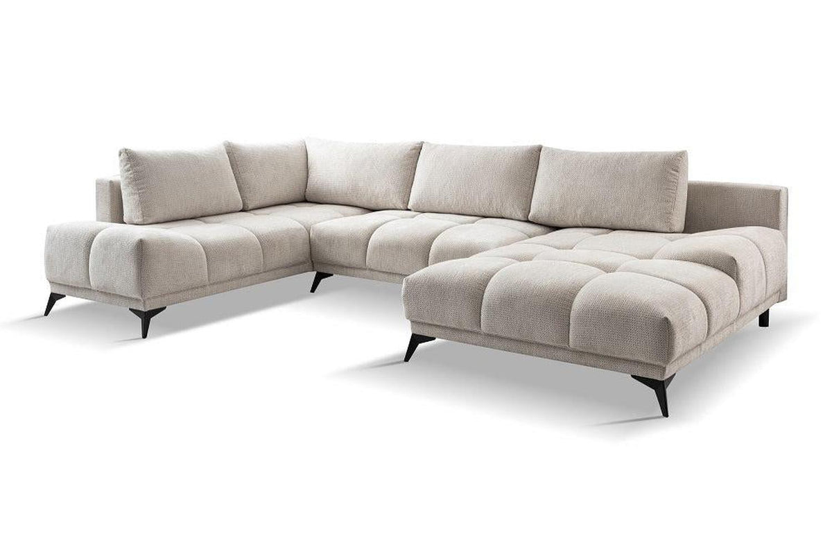 Felipe U Shape Corner Sofa Bed With Storage
