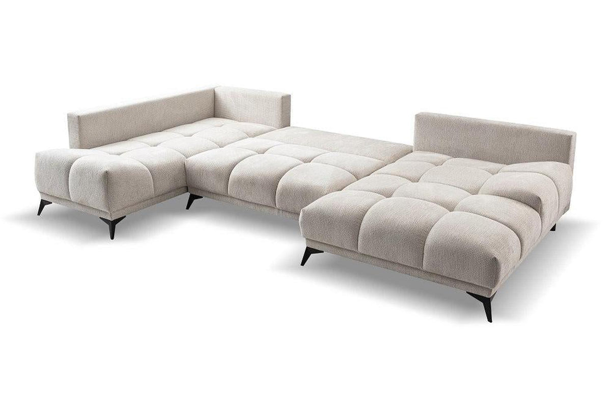 Felipe U Shape Corner Sofa Bed With Storage