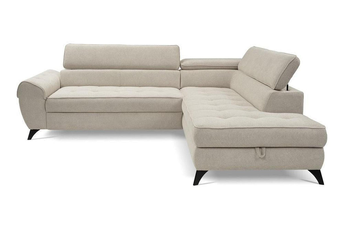 Elena Corner Sofa Bed With Storage