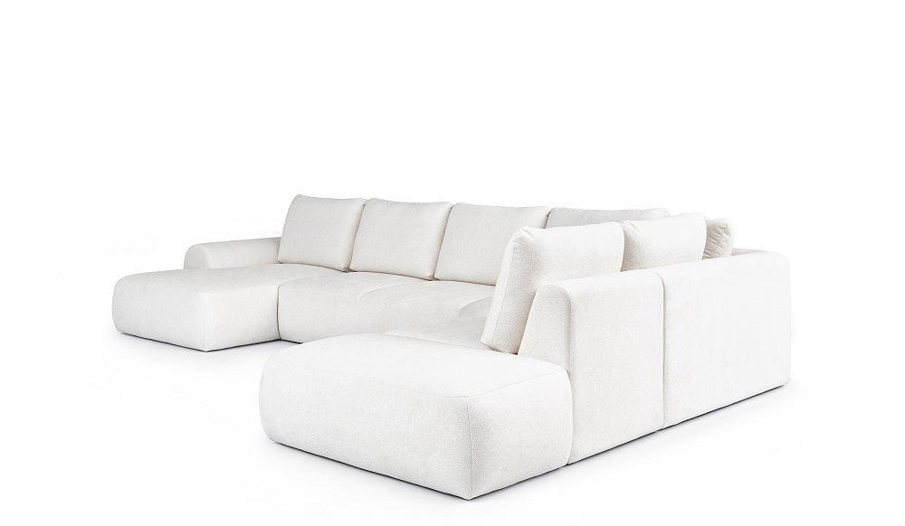 Dionizos U Corner Sofa Conti Boucle Nata Fast Delivery