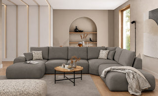 Dionizos Express Delivery U-Shape Corner Sofa MALTA COSMIC VELVET