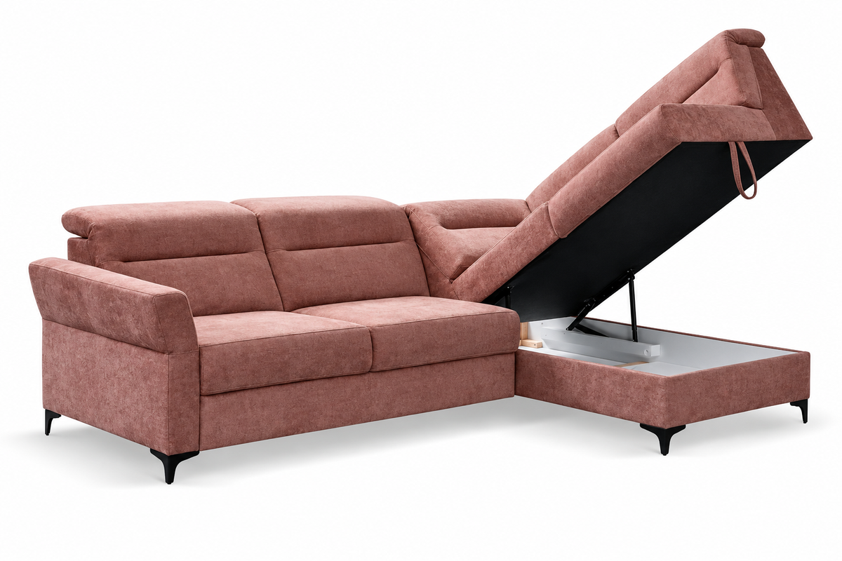 Denver Corner Sofa Bed With Storage