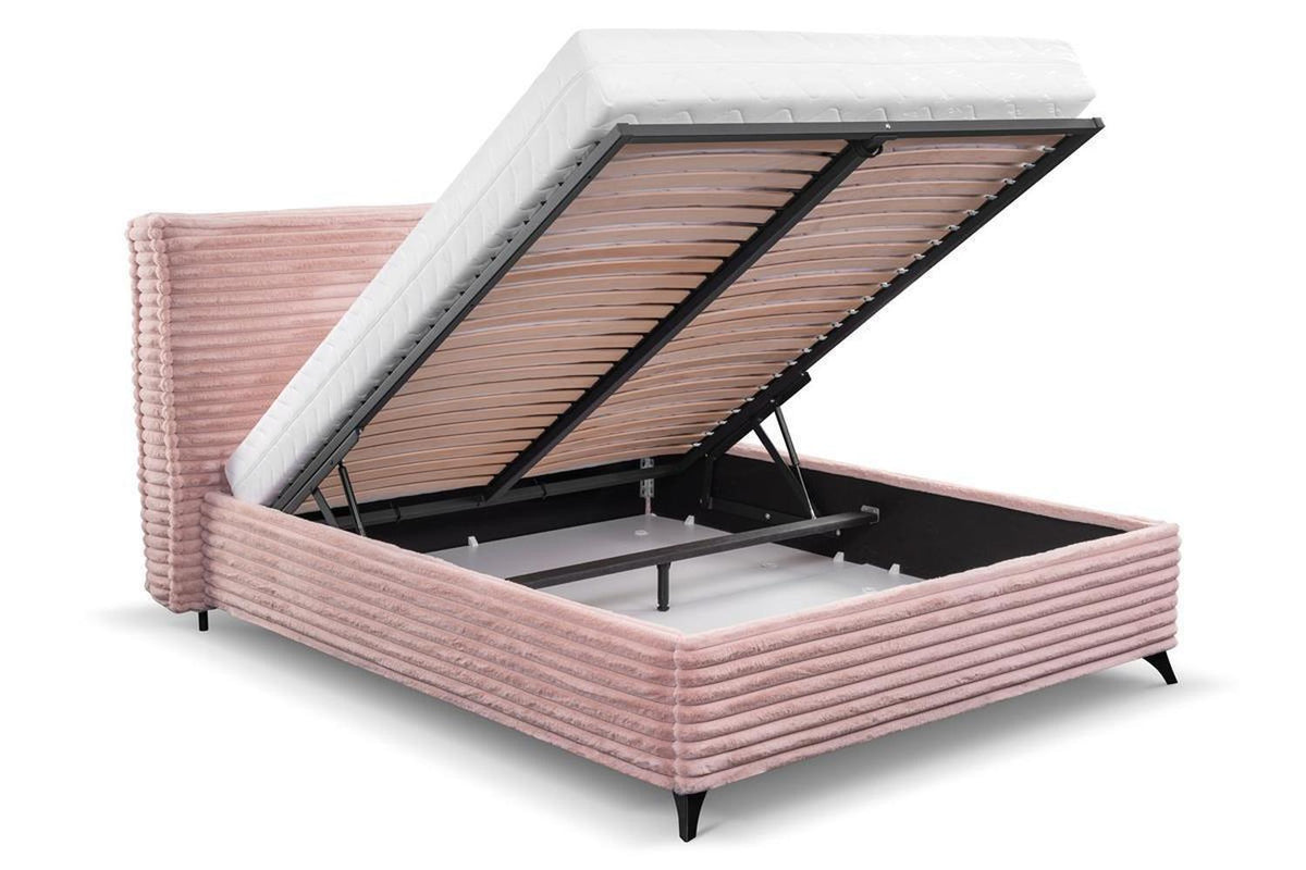 Bed Elodie 160 × 200 Cm With Lift-Up Function – – Kronos 29 Clearance