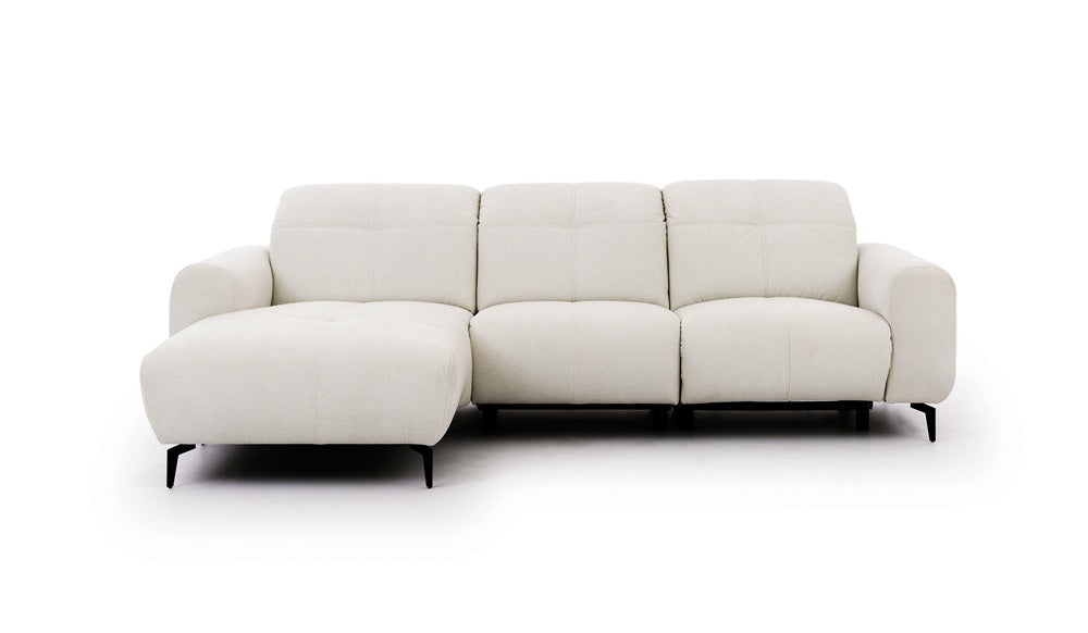 Mała rozkładana sofa narożna Este
