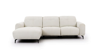 Mała rozkładana sofa narożna Este