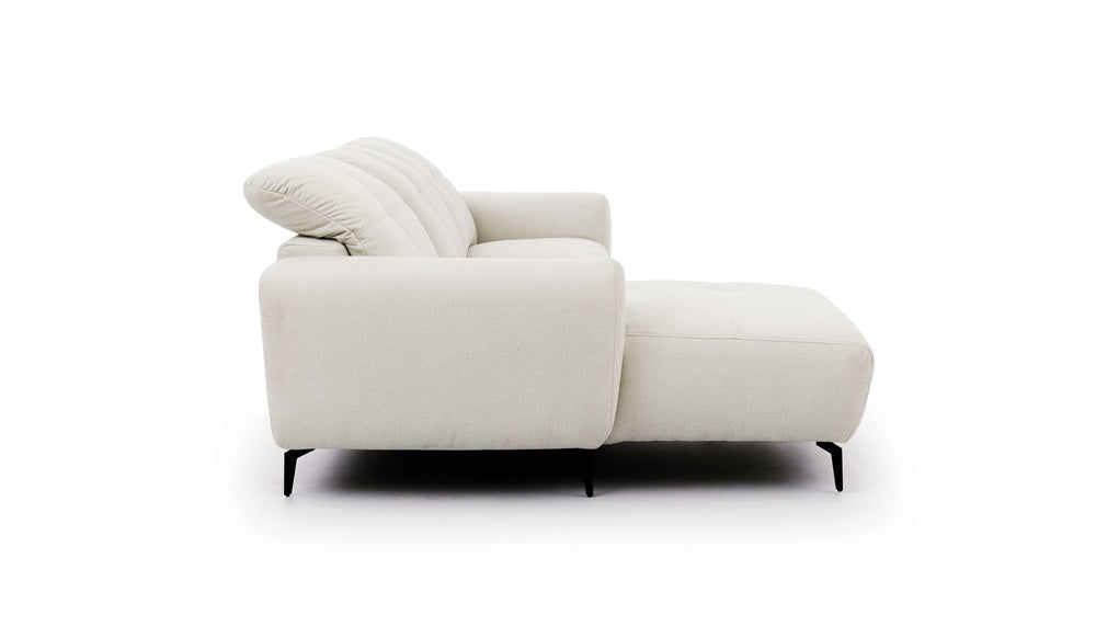 Mała rozkładana sofa narożna Este