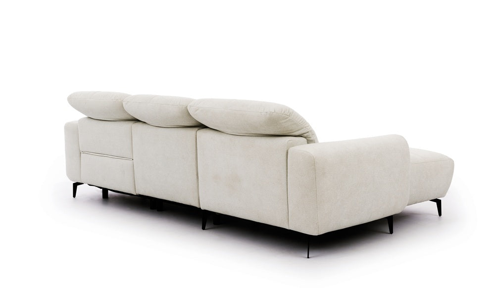 Mała rozkładana sofa narożna Este