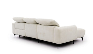 Mała rozkładana sofa narożna Este