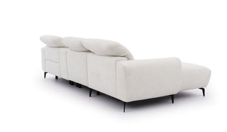 Este Small Recliner Corner Sofa with Storage Console