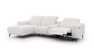 Este Small Recliner Corner Sofa with Storage Console